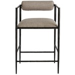 Barbana Counter Stool - Natural Iron / Pewter Texture