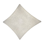 Kite Wall / Ceiling Light - Stainless Steel / White