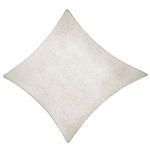 Kite Wall / Ceiling Light - Stainless Steel / White