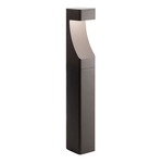 12V LED Bollard Path Light - Textured Architectural Bronze / Frosted