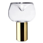 Aella Bold LED Table Lamp - Gold / Transparent