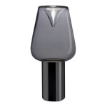 Aella Thin LED Table Lamp - Gunmetal / Smoke