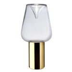 Aella Thin LED Table Lamp - Gold / Transparent