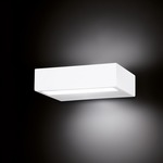 Alias Wall Sconce - White / White