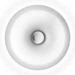Planet Wall / Ceiling Light - Chrome / Satin White