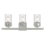 Harding Bathroom Vanity Light - Polished Chrome / Clear Seeded