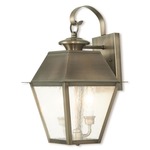 Mansfield Outdoor Wall Sconce - Vintage Pewter