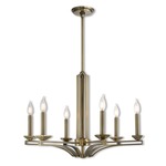 Trumbull Chandelier - Antique Brass