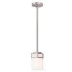 Harding Mini Pendant - Satin Opal White