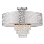 Allendale Semi Flush Ceiling Light - Polished Chrome