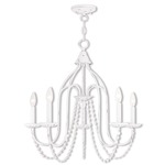 Alessia Chandelier - Antique White