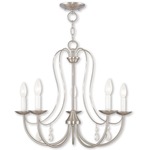 Mirabella Chandelier - Brushed Nickel