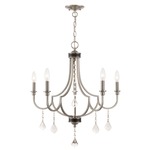 Glendale Chandelier - Brushed Nickel