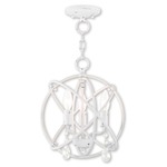Aria Chandelier - Antique White