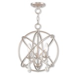 Aria Chandelier - Brushed Nickel