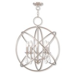 Aria Chandelier - Brushed Nickel