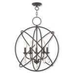 Aria Chandelier - English Bronze