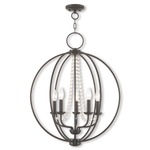 Arabella Chandelier - English Bronze