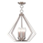 Prism Chandelier - Brushed Nickel