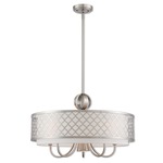 Arabesque Pendant - Brushed Nickel