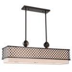 Arabesque Island Chandelier - English Bronze