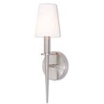 Witten Wall Sconce - Brushed Nickel / Opal