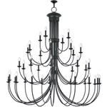 Estate Foyer Chandelier - Bronze