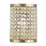Grammercy Wall Sconce - Winter Gold / Crystal
