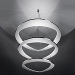 Diadema 3 Pendant - White / Aluminum