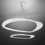 Diadema 2 Pendant - White