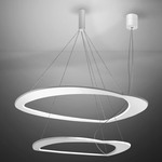 Diadema 2 Pendant - White