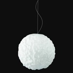 Emisfero Pendant - Matte White / White