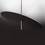 Lua Pendant - Dark Brown / Copper Silver