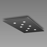 Pop Ceiling Light Fixture - Black / Aluminum