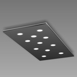 Pop Ceiling Light Fixture - Black / Aluminum