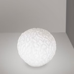 Emisfero Floor Lamp - Matte White / White