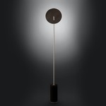 Lua Floor Lamp - Russet / Gold Silver