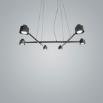 Spider Linear Suspension - Black Chrome