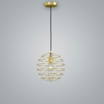 Sphere Pendant - Brass