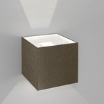 Draco Outdoor Wall Light - Metalized Brown