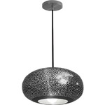 Lila Pendant - Gunmetal