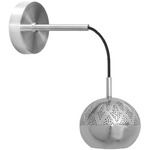 Nur Wall Sconce - Silver