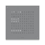 Qlocktwo 180 Wall Clock Special Edition - Grey Pepper