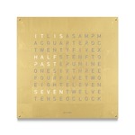 Qlocktwo 180 Wall Clock Special Edition - Gold