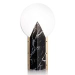 Moon Table Lamp - Black / White