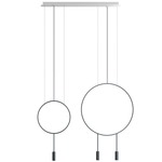 Revolta L92.1S1D Linear Pendant - Black