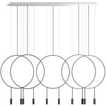 Revolta L165S.5D Linear Multi-Light Pendant - Black