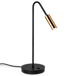 Volta M-3537 Table Lamp - Black / Gold