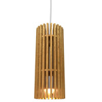 Stecche Di Legno Mini Cylinder Pendant - Blonde Freijo