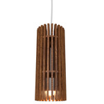 Stecche Di Legno Mini Cylinder Pendant - Imbuia